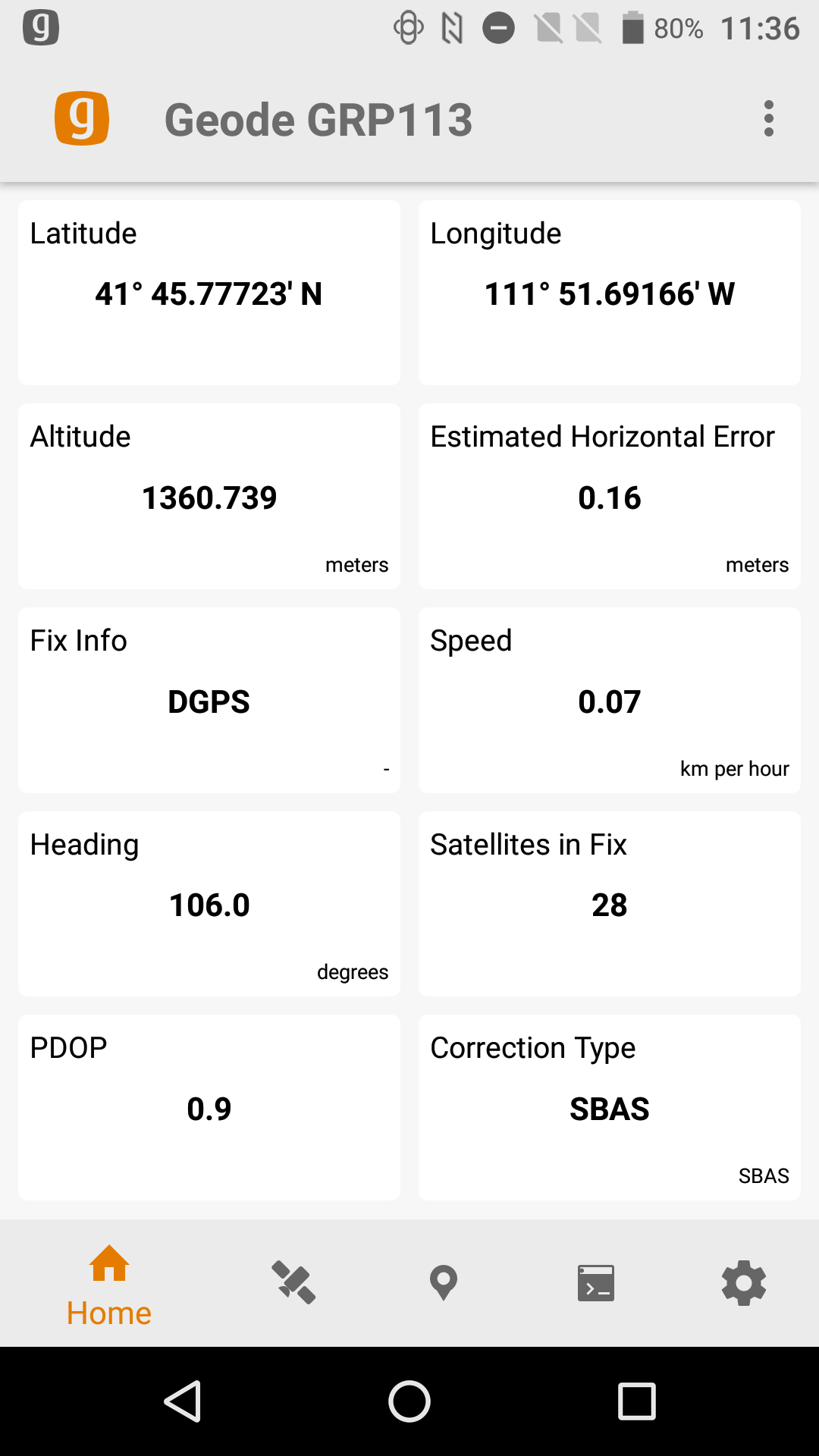 Geode Realtime Submeter GPS Receiver Juniper Systems, Inc.